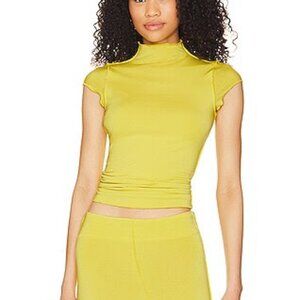 Reese Top in Electric Yellow